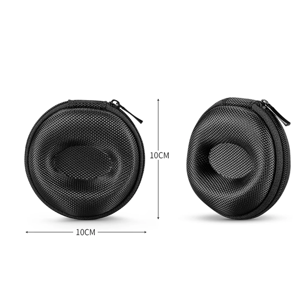 Caja de almacenamiento de reloj de viaje con cremallera de felpa EVA, funda protectora de pulsera inteligente de bolsillo