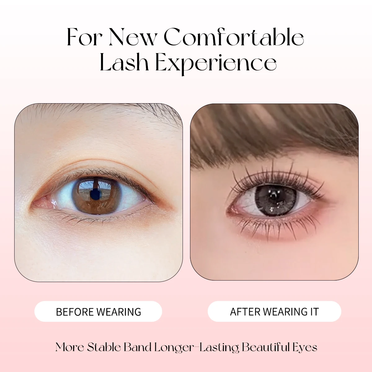 رموش مغناطيسية طبيعية غير غراء من Wispy 48 مجموعة رموش صناعية قابلة لإعادة الاستخدام رموش مجعدة رفيعة للغاية #2