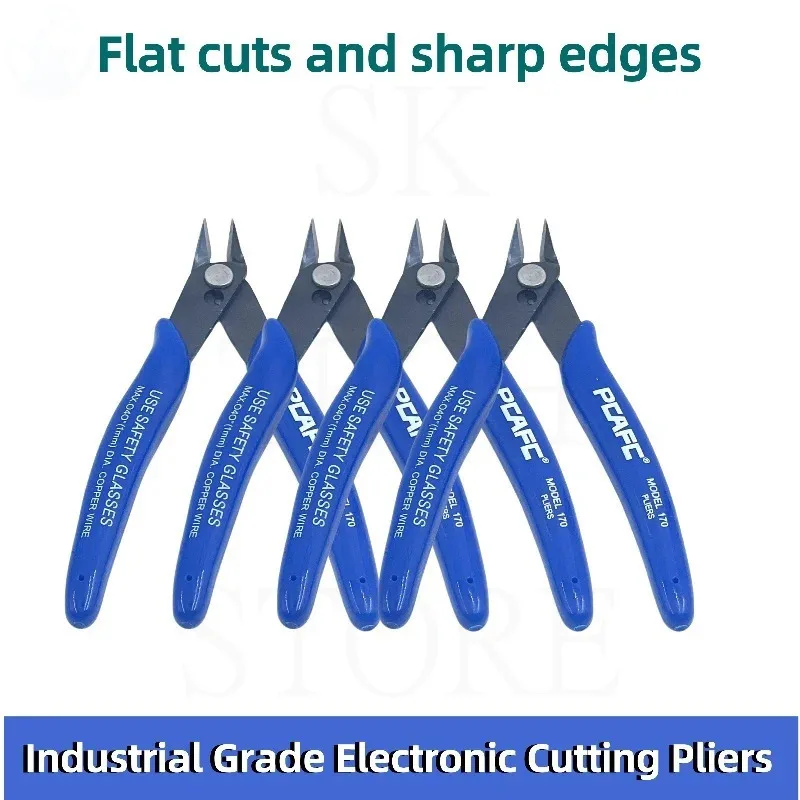 5inch Precision Diagonal Pliers Cutting Pliers For Wire Cable Cutter High Hardness HDR 56-58 Electronic Repair Hand Tools