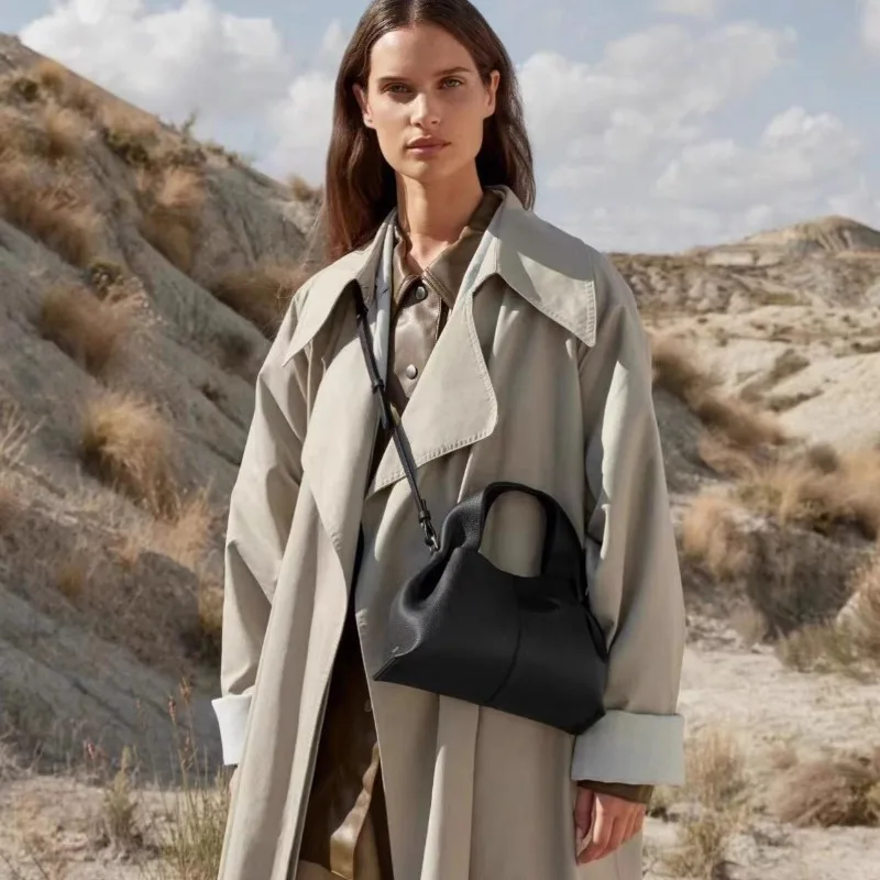 Exklusives Design Damen-Umhängetasche im neuen Stil, vielseitige Tasche mit Reißverschluss, Handtasche mit hochwertigem Eindruck, Lunch-Tasche – Detail 5