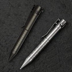 Creative Metal Bolt Action Tactical Pen Self Defense Business Signature Ballpoint Pen Emergency Window Breaker Survival Supplies