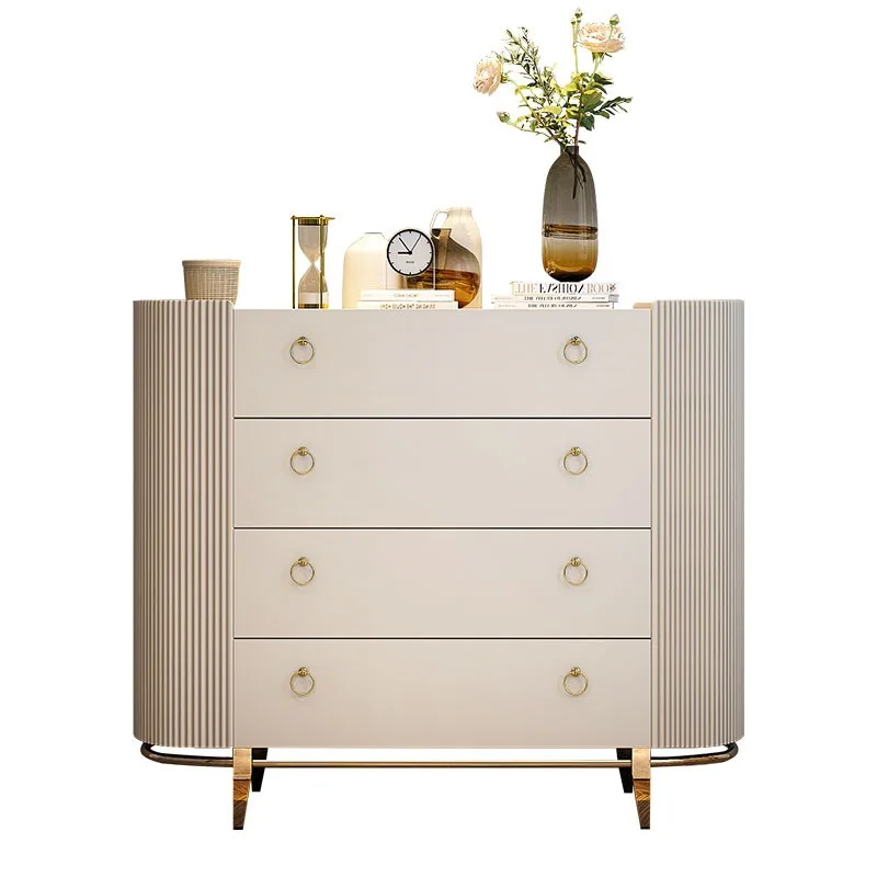 

Italian light luxury chest combination modern simple villa wall locker