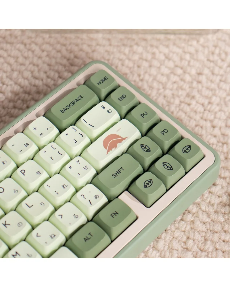 Mechanical keyboard keycap PBT sublimation 126 keys Suitable for hi75/ATK and other keyboards