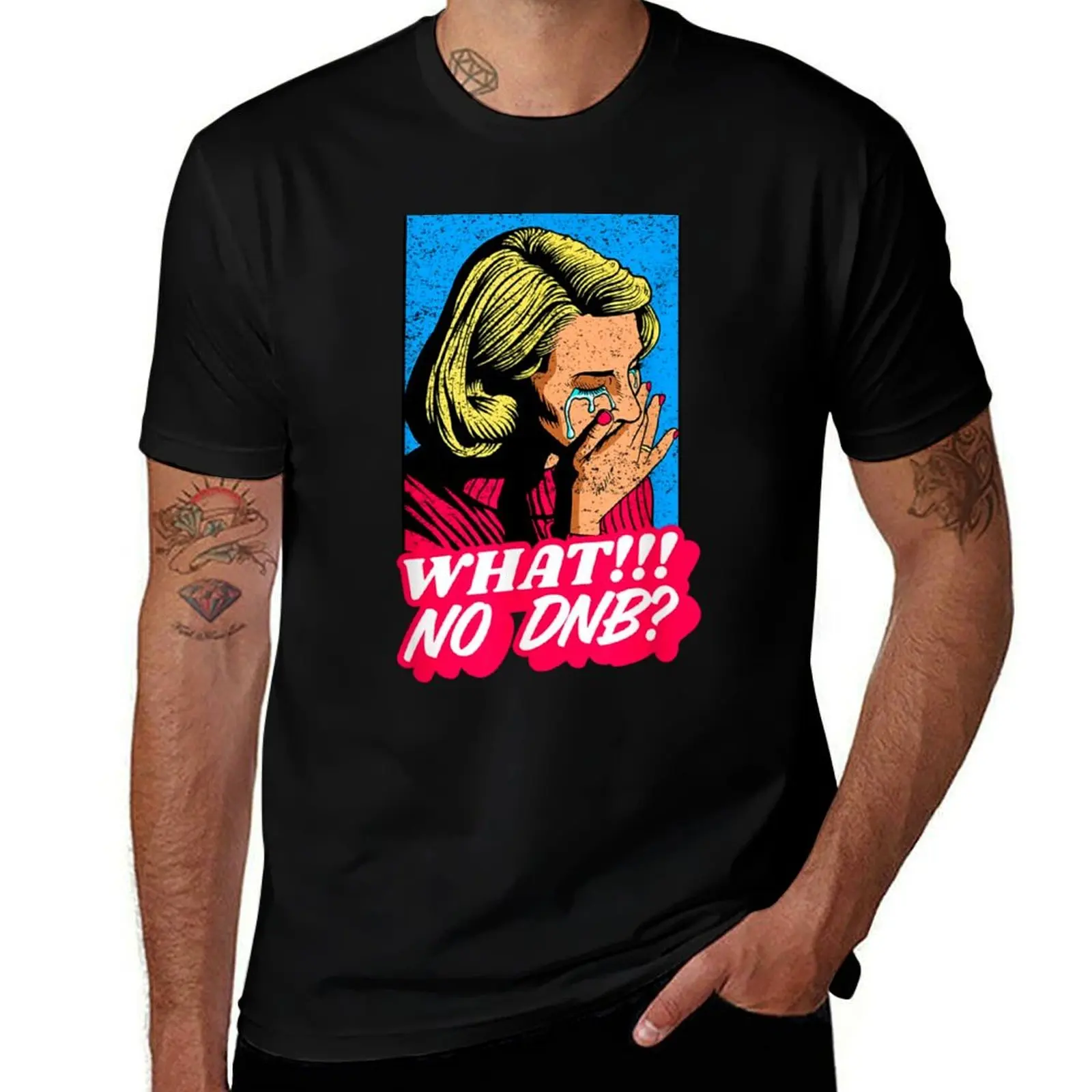 What No DNB Drum And Bass Music Liquid T-Shirt Sun Protective Outdoor Tee Top