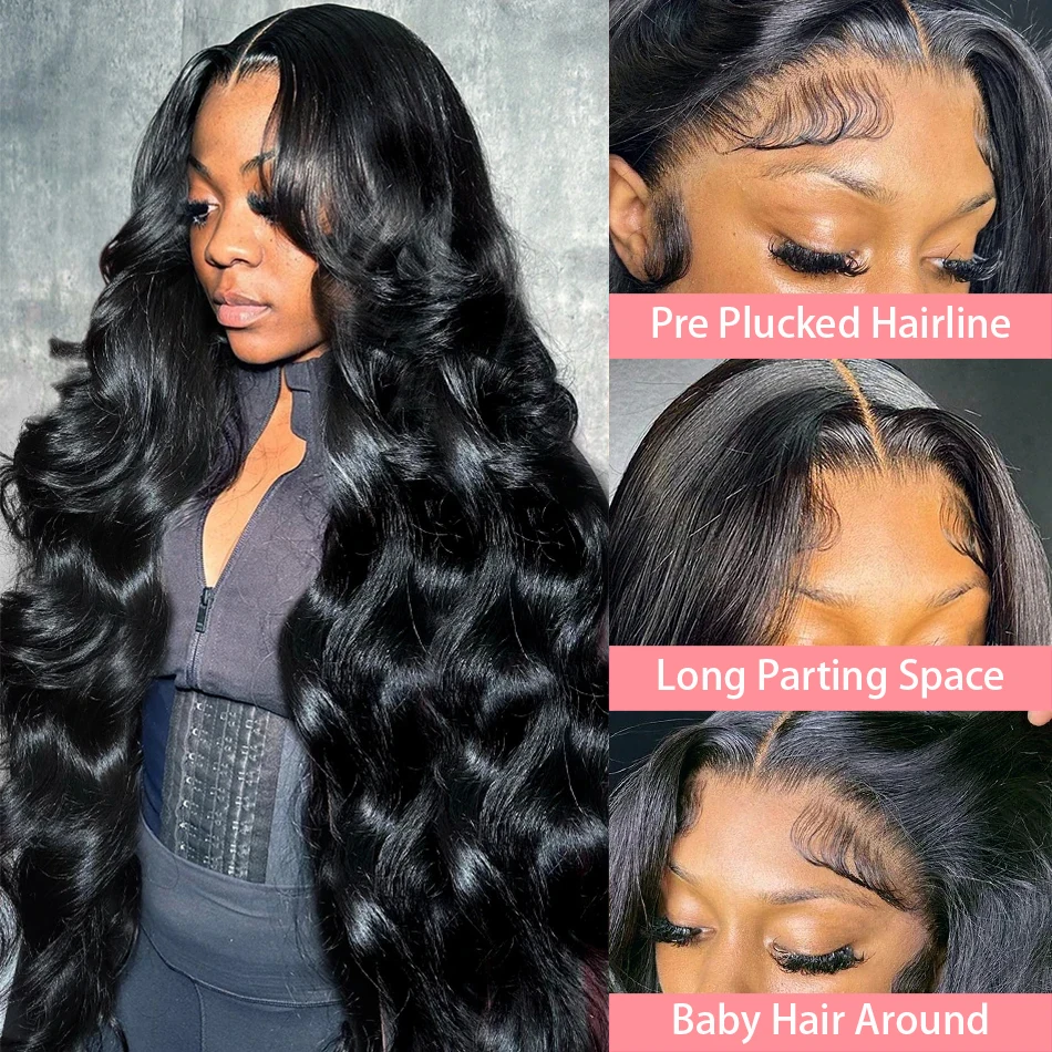 الجسم موجة 13x4 الدانتيل الباروكات الأمامية البرازيلي ريمي مجعد متموج 13x6 الدانتيل الشفاف شعر مستعار أمامي قطعها 100% الشعر البشري 30 34 بوصة