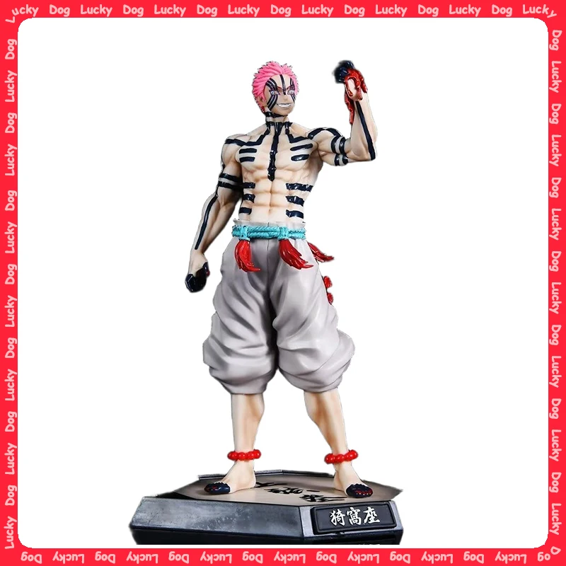 

28cm Demon Slayer Akaza Standing Position Anime Figure Model Statue Interesting Collection Desktop Decoration Ornament Fans Toys