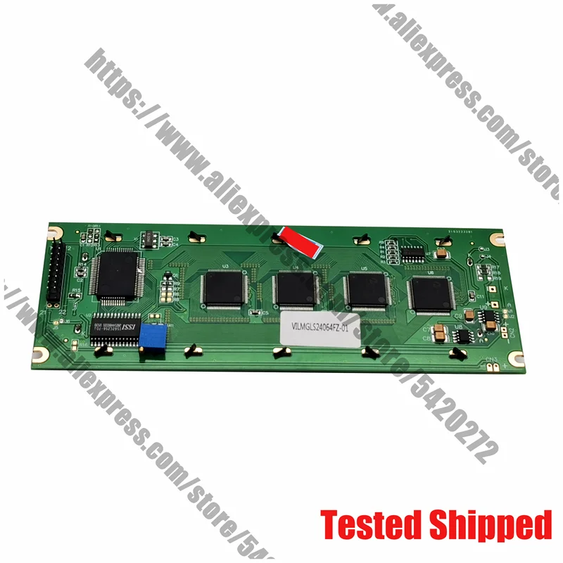 شاشة جديدة متوافقة MGLS24064FZ-01 VILMGLS24064FZ-01 شاشة LCD PCB-24064Z_6-01