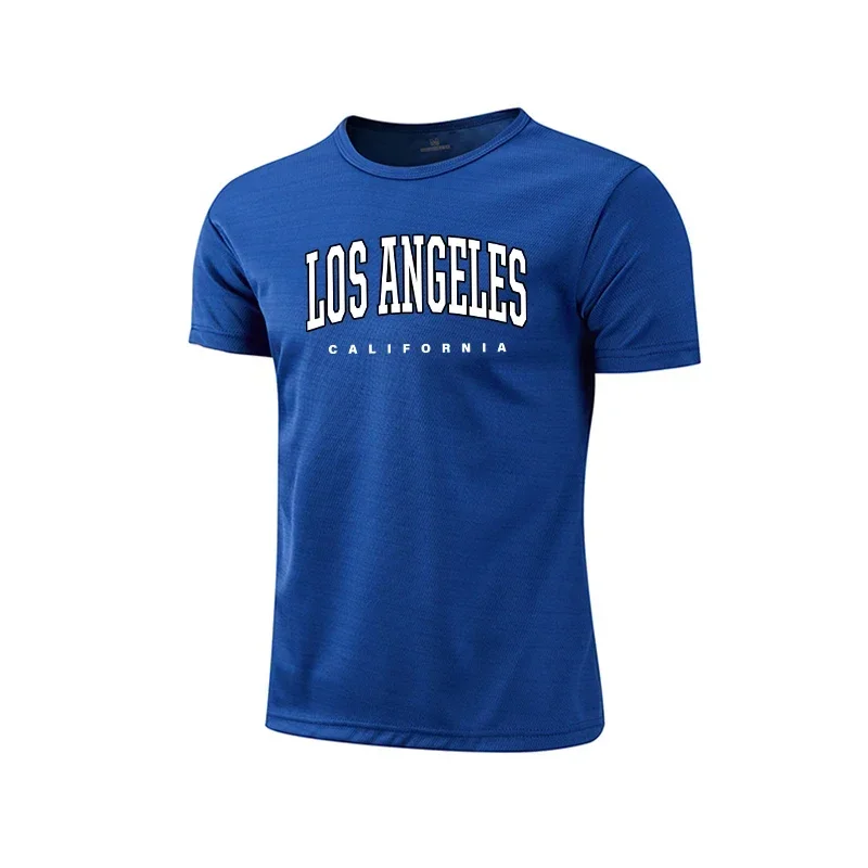 Summer Best Seller Mens T-shirt Casual Short Sleeve Outdoor Sports Jogging Clothing Quick-Dry Mesh Tees Running Ventilate Tops