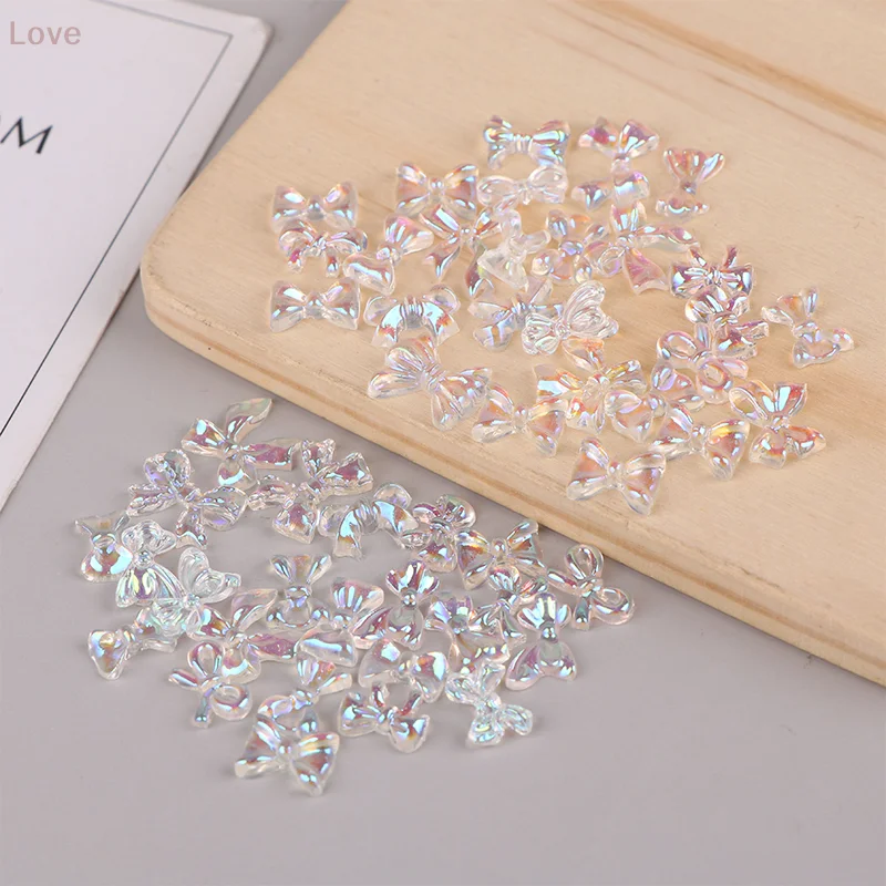 [L & P] 100 قطعة/المجموعة/المجموعة فراشة تصاميم مسمار الفن الديكور الراتنج ثلاثية الأبعاد سحر مسمار الملحقات مانيكير للنساء الفتيات