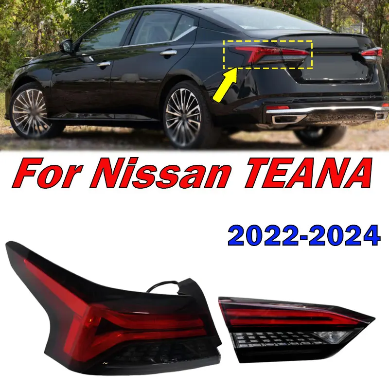 

Auto Accessories Tail Lamp For Nissan TEANA 2022-2024 Rear Tail Light Brake Lamp Driving Light Signal Lamp Car Light Assembly
