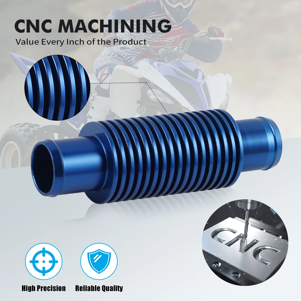 NiceCNCインラインスーパーウォータークーラー ヤマハ ラプター ライノ グリズリー 660 700 YFZ450 バンシー 350 ブラスター 200 ホンダ スズキ カワサキ用