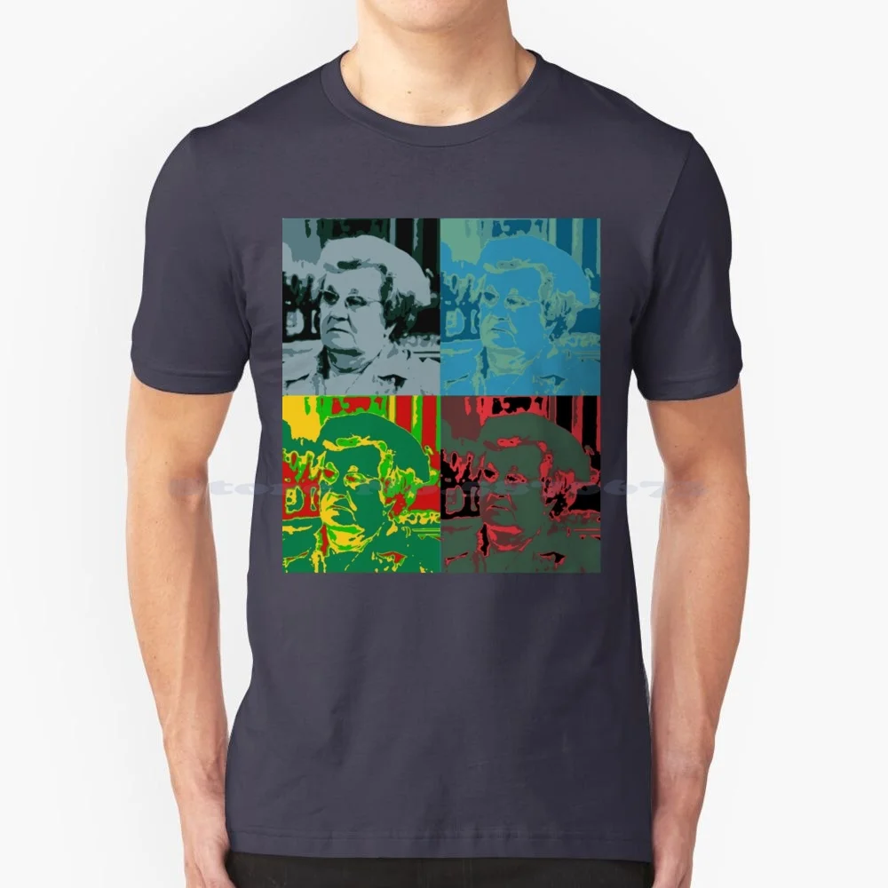 Amy Turtle Crossroads-Pop Art T Shirt 100% Cotton Tee Amy Turtle Ann George Crossroads Atv Itv Nostalgia Soap Opera