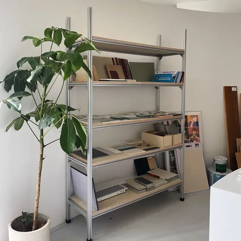 Shelf Exhibition Sample Display Cabinet Aluminum Rack Display Cosmetics Rack Shopping Mall Gifts