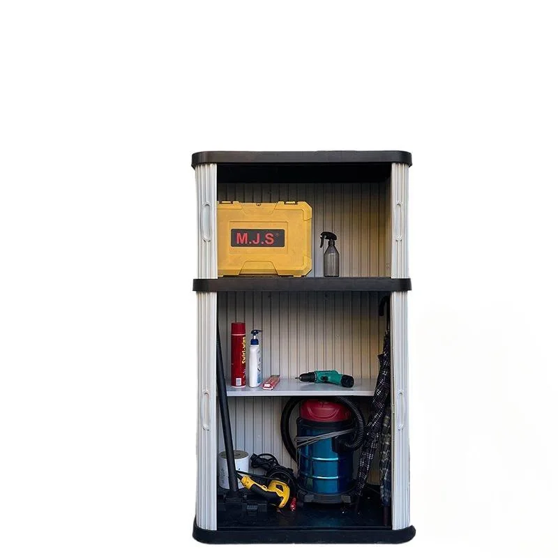 

Balcony Storage Cabinet Outdoor Sunscreen Waterproof Garden Tool Outdoor Large Capacity Storage