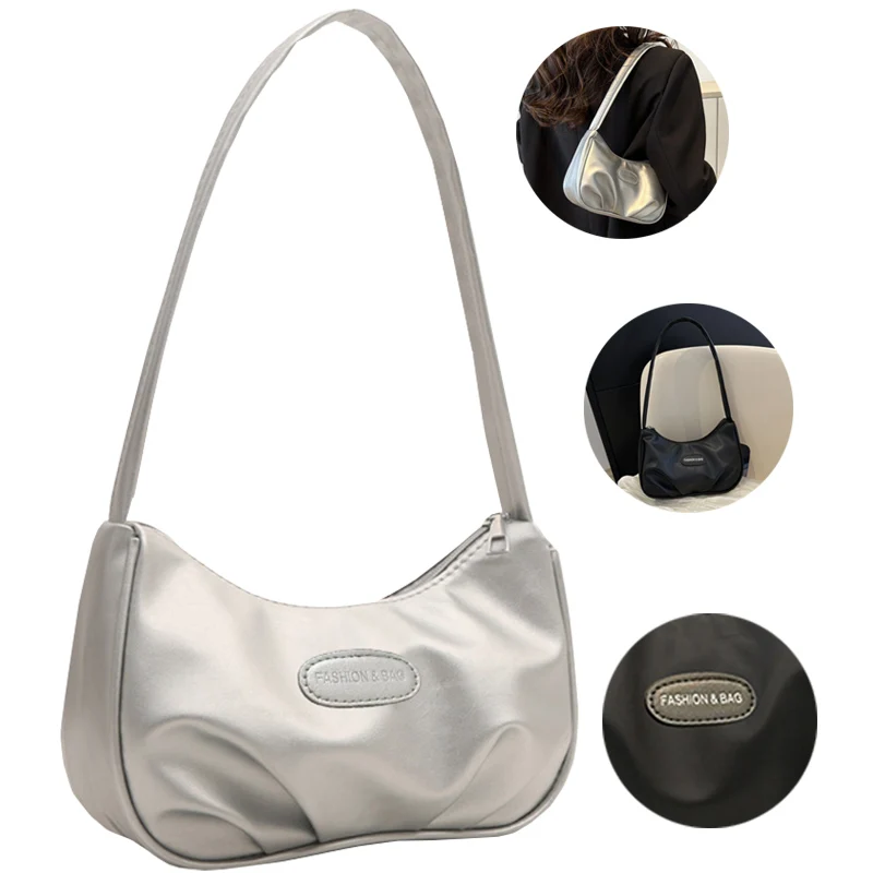 

Безопасная сумка на молнии, повседневная и модная сумка, регулируемый плечевой ремень, переноска на одно плечо, подходит для ежедневных поездок и путешествий.