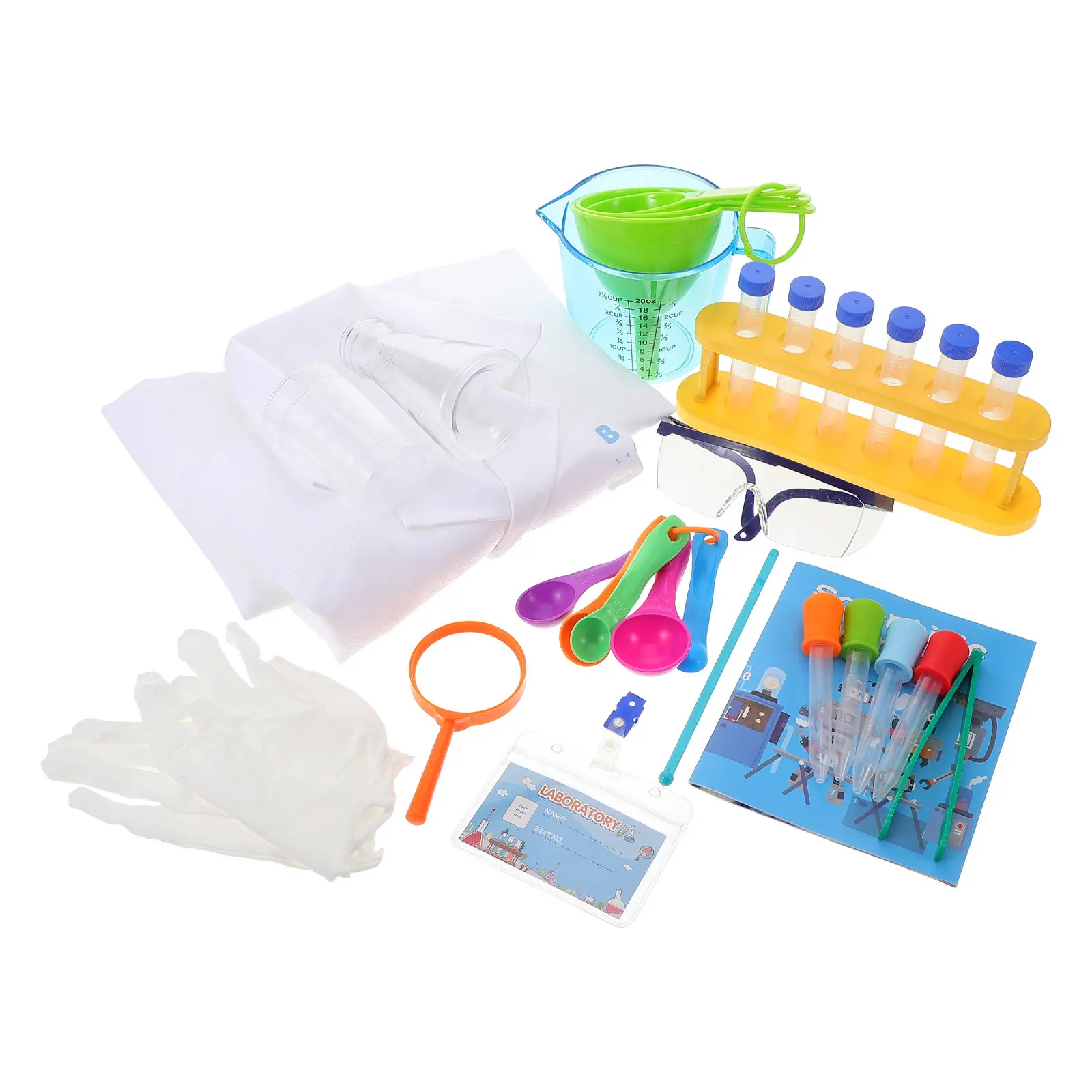 

1Set Kids Science Experiment Set Safe Educational Chemistry Laboratory Innovative Science Learning for Holidays