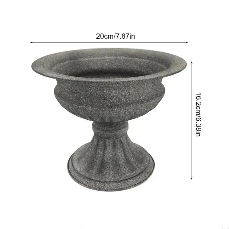 F19B Artistic Flower Vase Tall Flower Plant Vase For Living Room Bedroom Desk Decors