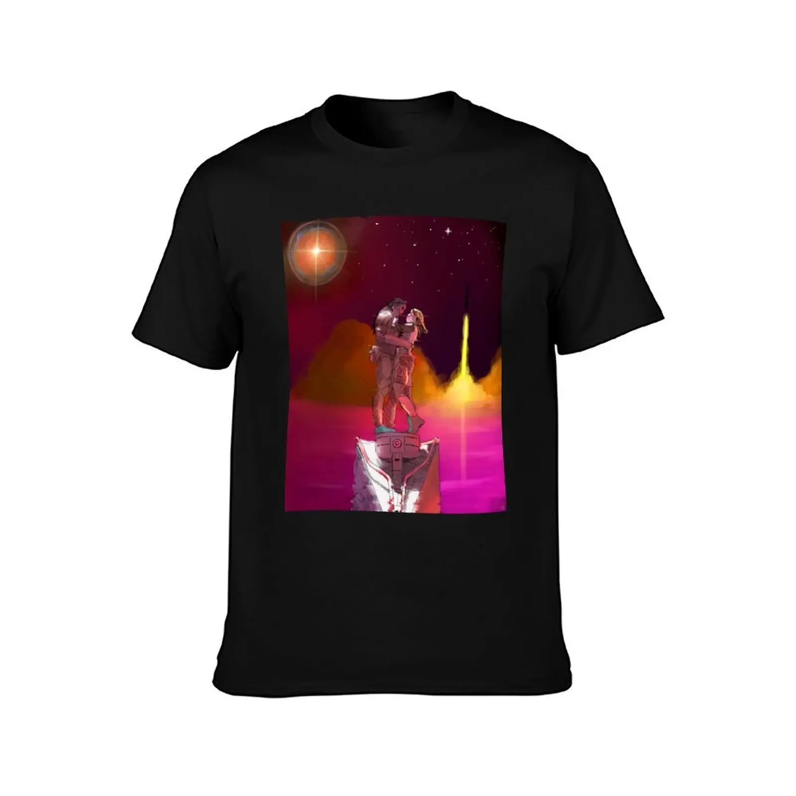 From here to mars T-Shirt Plus Size Outdoor Casual Top T-Shirt