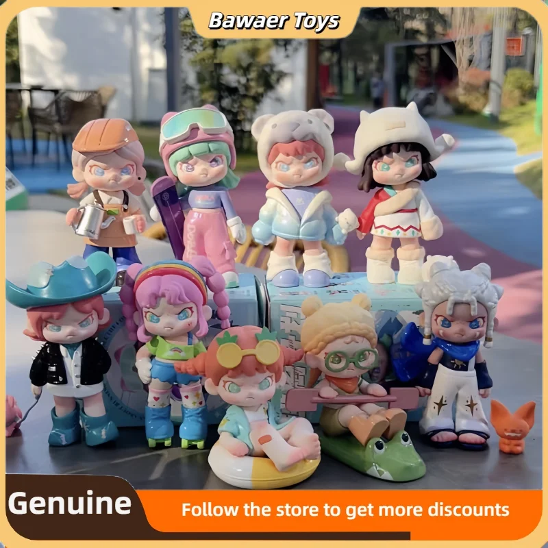 

Genuine Dora V4 Escape Plan Series Blind Box Big Cousin Sister Action Figure Ornament Trend Toy Doll A Girl'S Birthday Present