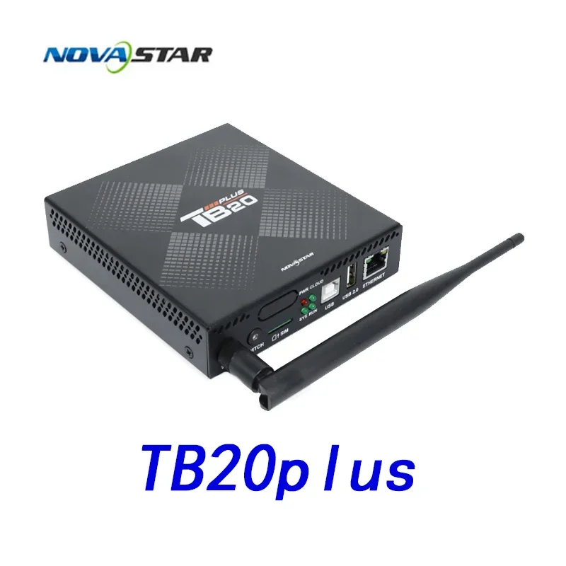 In Stock New Version Novastar TB20 Plus 1.4ghz Novastar Led Display Multimedia Player Box