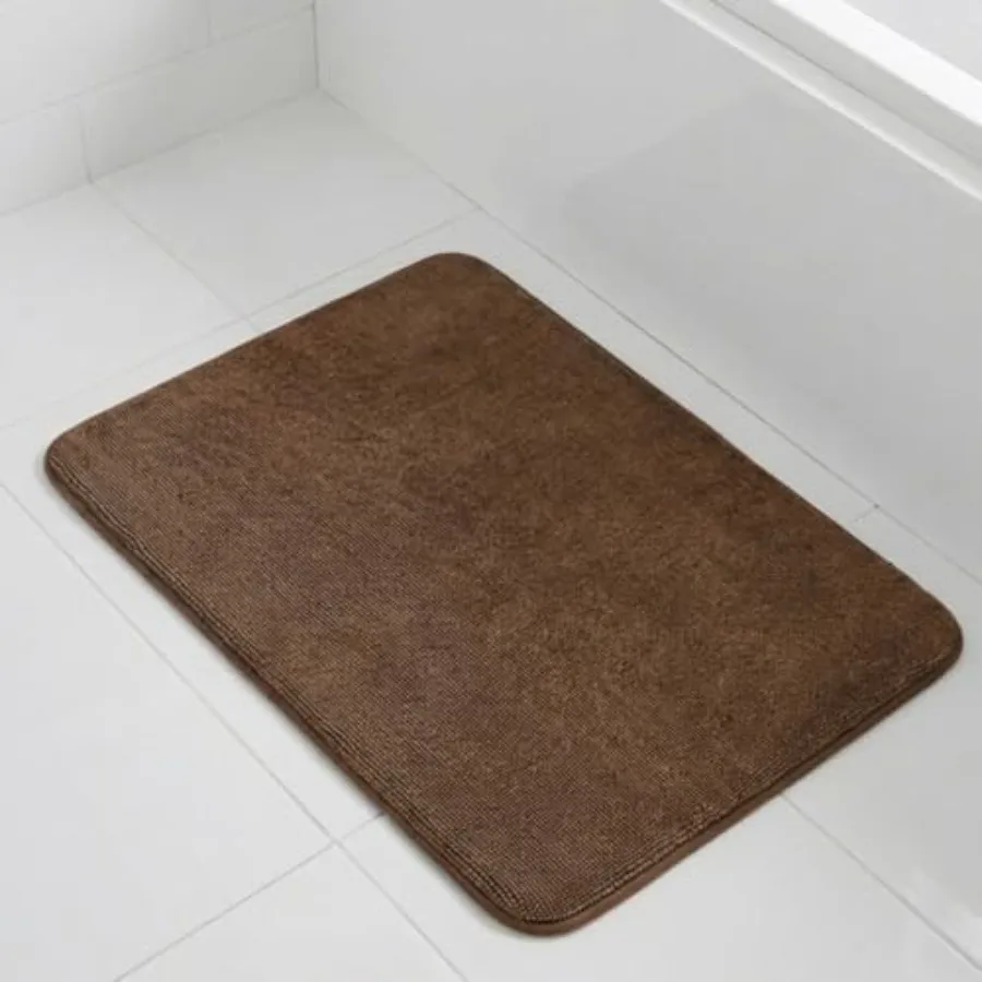 ® CloudStep Bathroom Rugs, Non Slip Bath Mats for Bathroom, Super Absorbent Memory Foam Chenille, Quick Dry Machine Washable Th