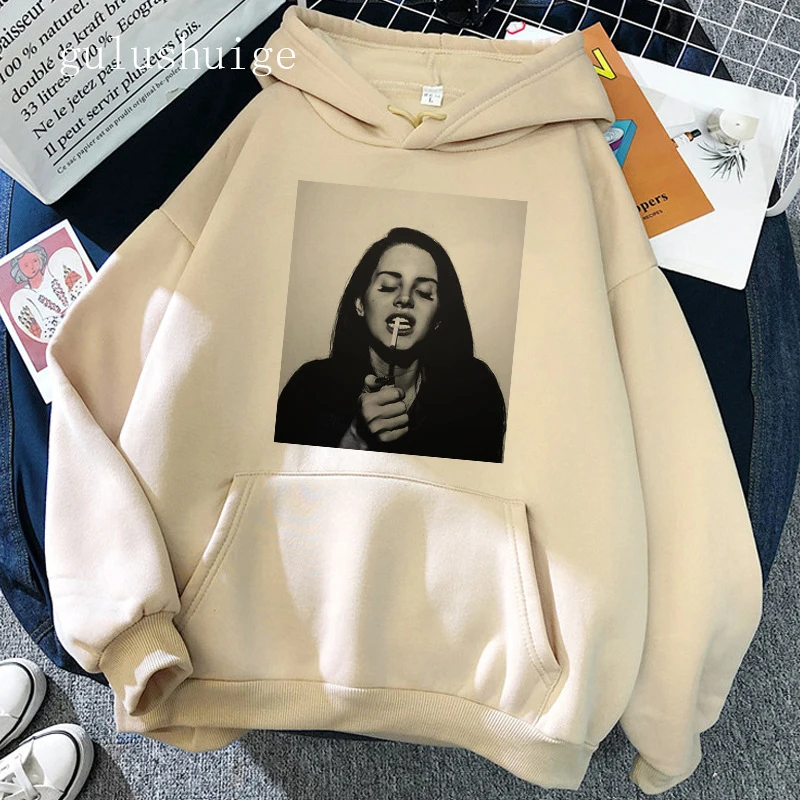 90s Cute Lana Del Rey Ldr Hoodies Men Women Pulovers Hoodies Sweatshirts 90s Hoody Grunge Sweatshirt