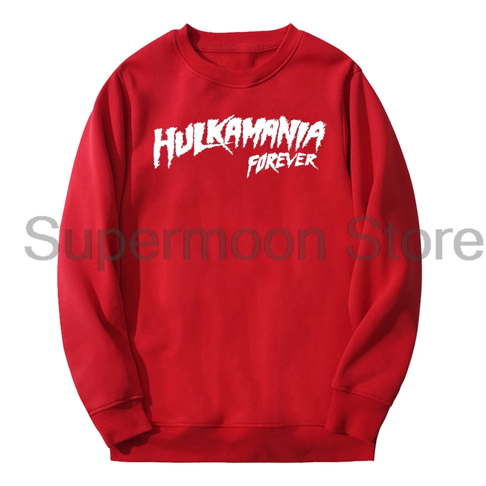 

Hulk Hogan Hulkamania Forever 1953-2025 Rip Crewneck Long Sleeve Streetwear Women Men Pullover Sweatshirt