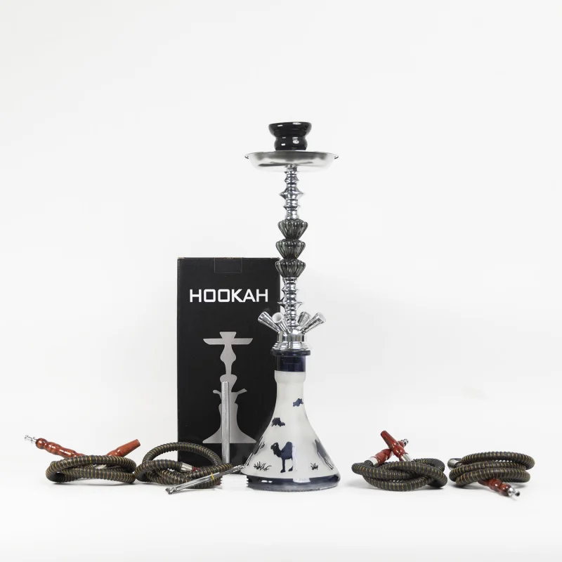 

Ins Arab Medium Hookah Full Set Four-Tube Acrylic Pipe Creative Glass Smoking Water Ciager Tobacco Vapour Accessories