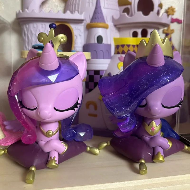 

My Little Pony Action Figure Anniversary Edition Princess Celestia Princess Luna Action Figure Cute Collect Model Surprise Gift