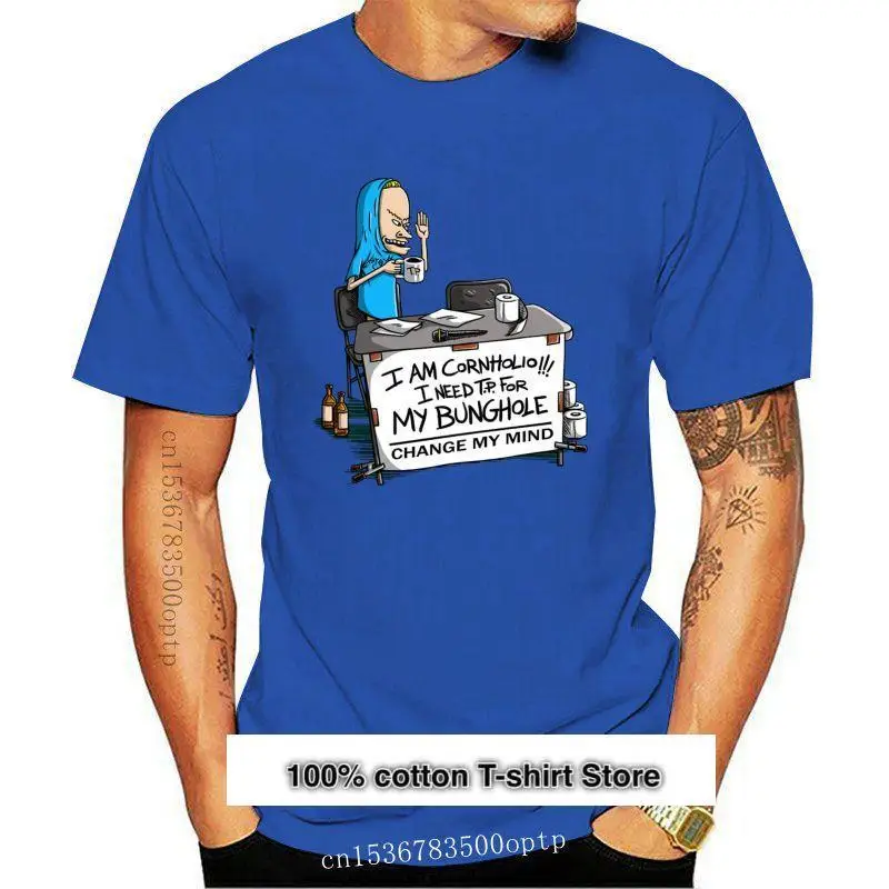 

Camiseta negra divertida de Beavis y Butthead I Am cornarholio For Change My Mind, S-3Xl, 21 °, 30 °, 40 °, 50 ° cumплинсы