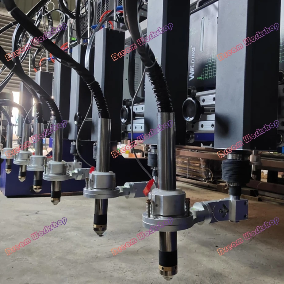 CNC plasma torch holder, plasma torch clamp, adjustable angle anti-collision clamp, includes 3 PR12-2DN limit switches.