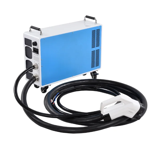 

Портативная станция быстрой зарядки постоянного тока для электромобилей нового станции 20–40 кВт GBT Type2, подвижное зарядное устройство для электромобилей для электромобилей