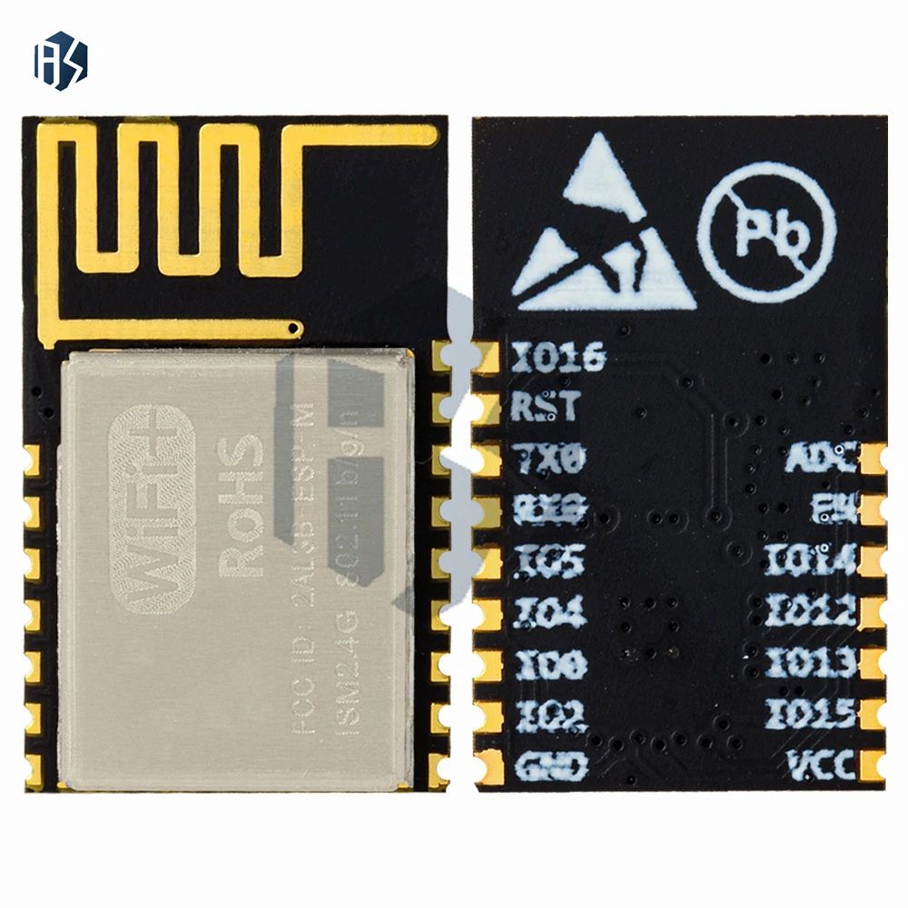 ESP-M1 ESP-M2 ESP8285 ESP8266 Chip Flash Wifi módulo inalámbrico puerto serie Ultra transmisión con interfaz de antena externa
