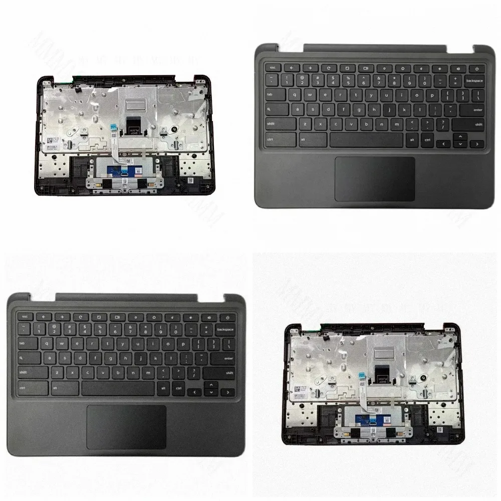 TT  New For Dell Chromebook 11 3110 Palmrest Upper Case W/US Keyboard Bezel 00H7CN