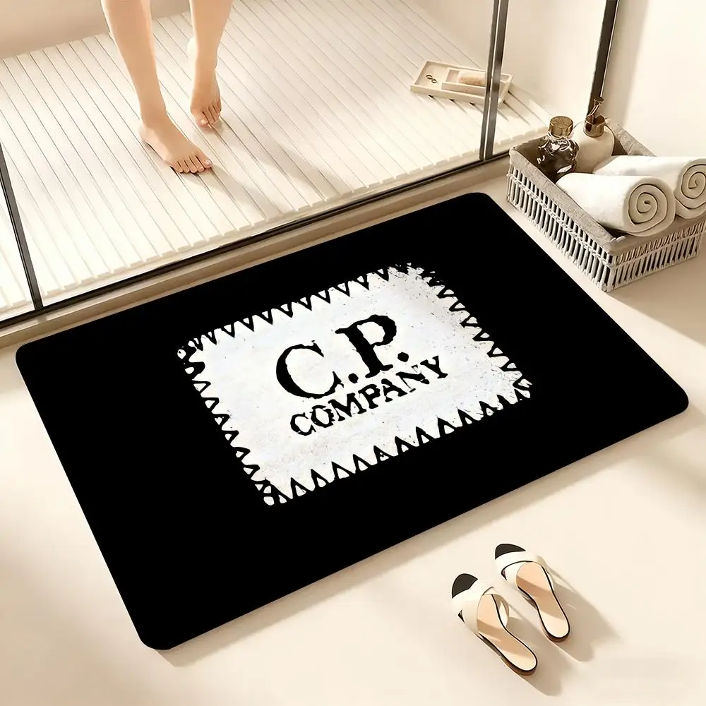 

Luxuny C-C.P.Company Floor Mat Cozy Flannel Soft Thick Non-Slip Mat For Living Room Bedroom Kitchen Decor Rugs