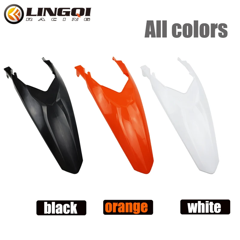 LING QI KT 85 Motorcycle Rear Mudguard Fairing Body Plastic Cover Kit Set Fender For KT85 Motocross Dirt Bike Pit Bike