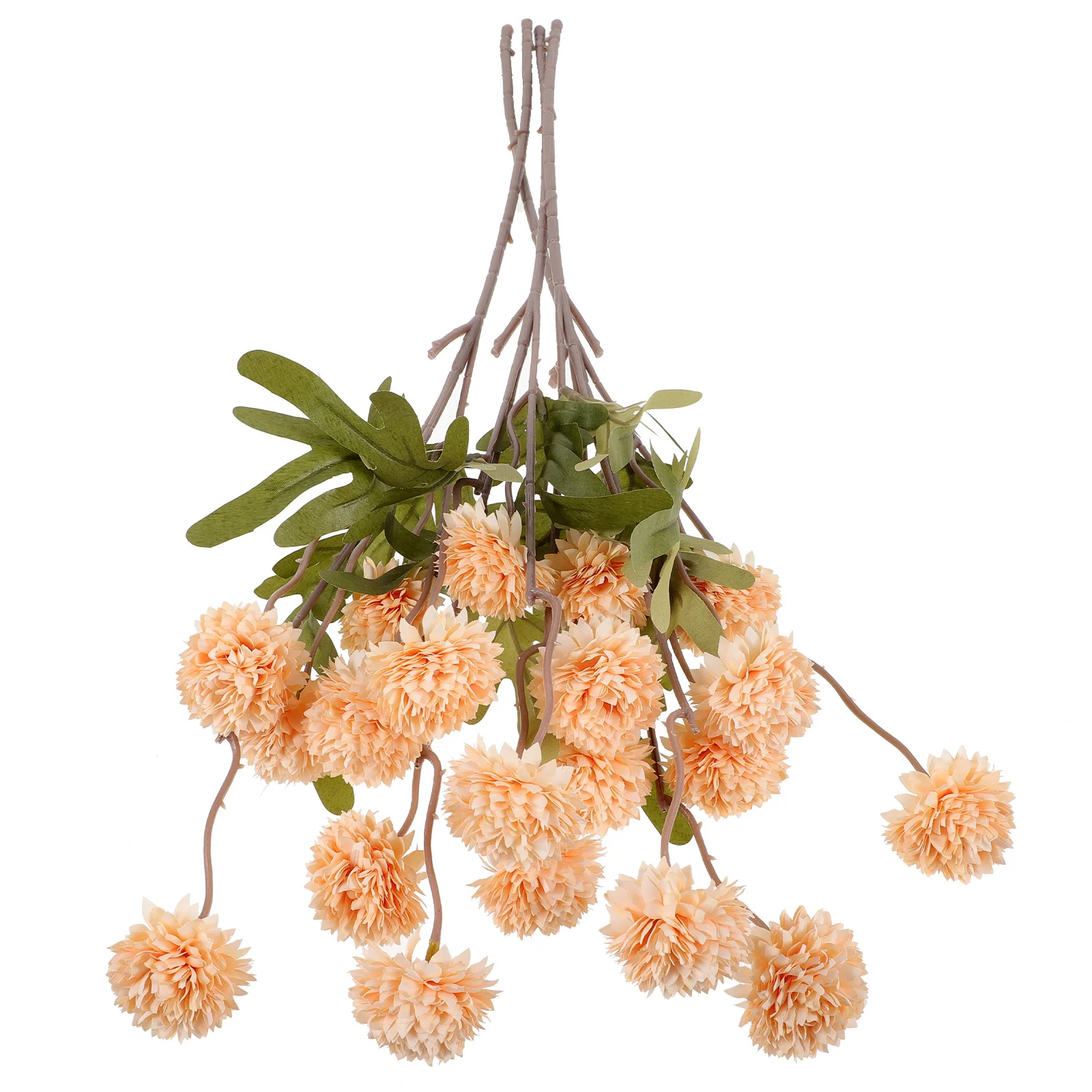 

4pcs Realistic Artificial Dandelion Flowers Fake Branches For Home Wedding Decor Simulation Flower Adornment Diy Photography
