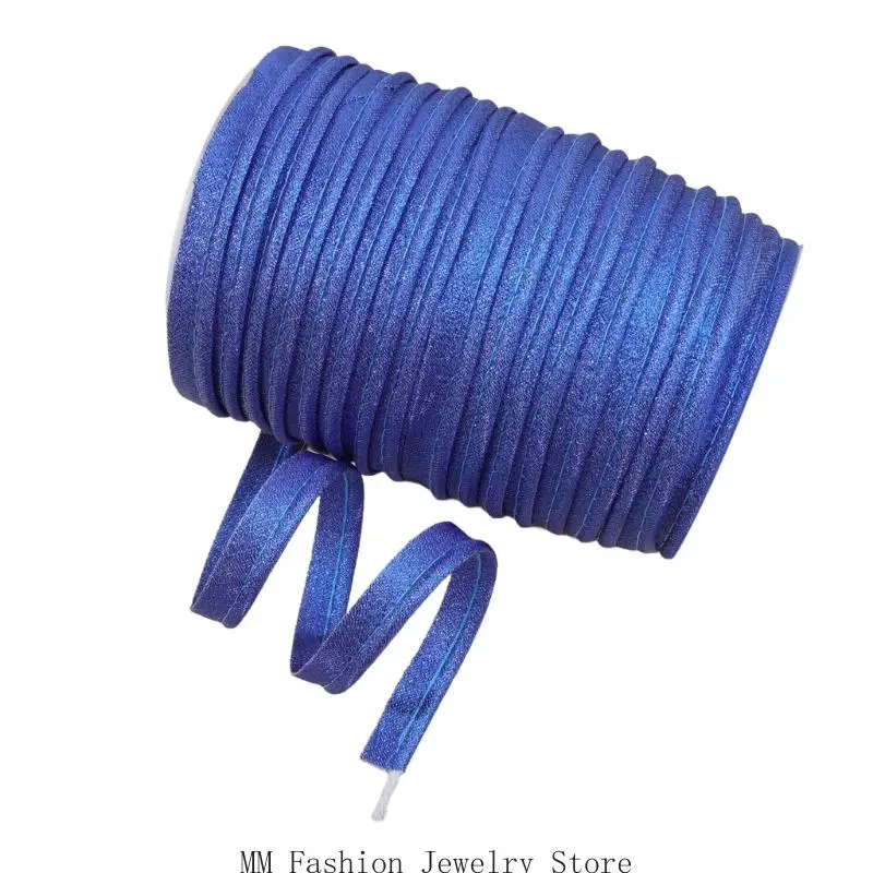 Decorative Trim Ribbon Roll for Sewing, Piping Line Finish for Costumes, Dresses and Fabric Project Use Work Line D0UB