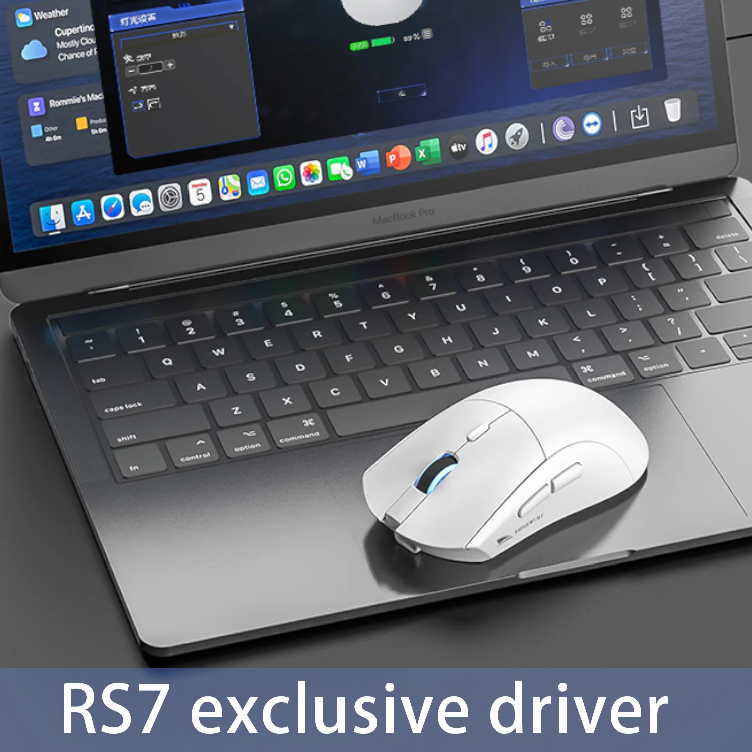 SMAILWOLF RS7 Bluetooth беспроводная игровая мышь с тремя режимами PAW3311 мышь макро четкости ноутбук игровой офис