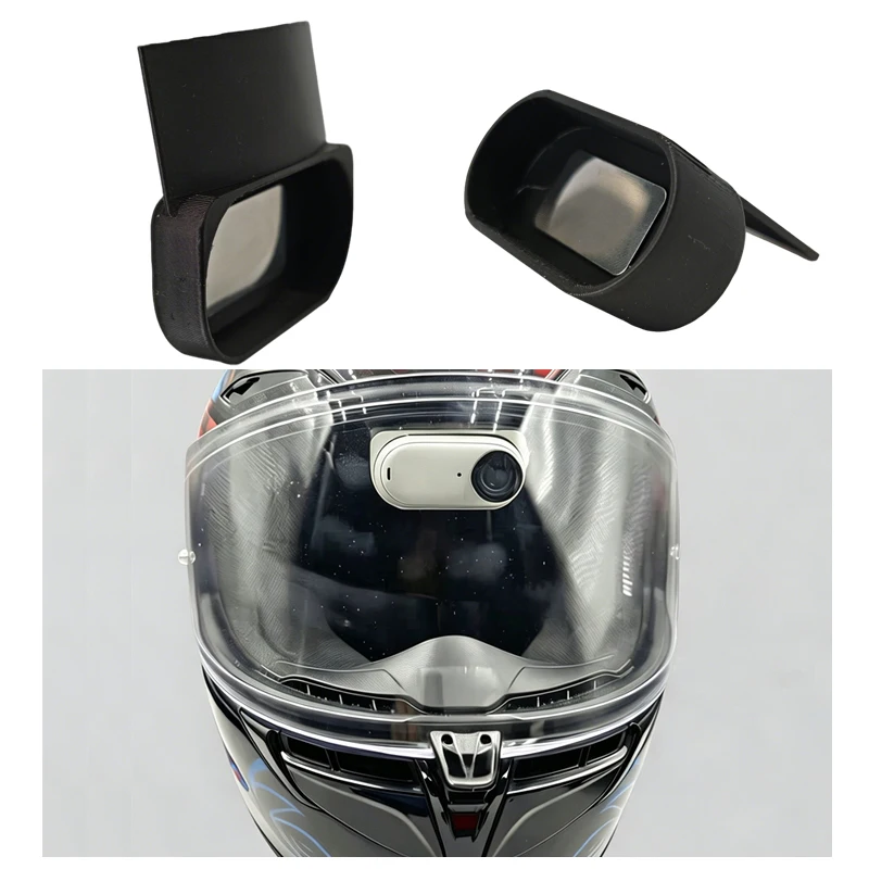 1PCS For Insta360 GO3/GO3S Helmet Mount Magnetic Quick Release Action Camera Bracket Motorcycle/Bike/Ski Sports Accessories