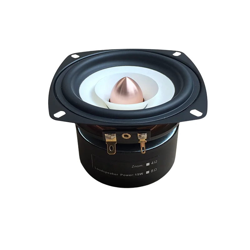 6ohm 4ohm alto-falante de alcance completo 4 Polegada três estágios equilíbrio alta fidelidade tweeter midrange woofer alto-falantes diy parte 1pc