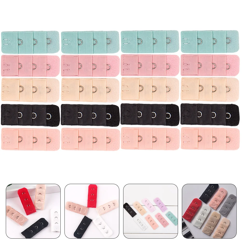 30 Pcs Extender Strap Hooks Jumpsuit Elastic Extension Straps Miss Stretchy