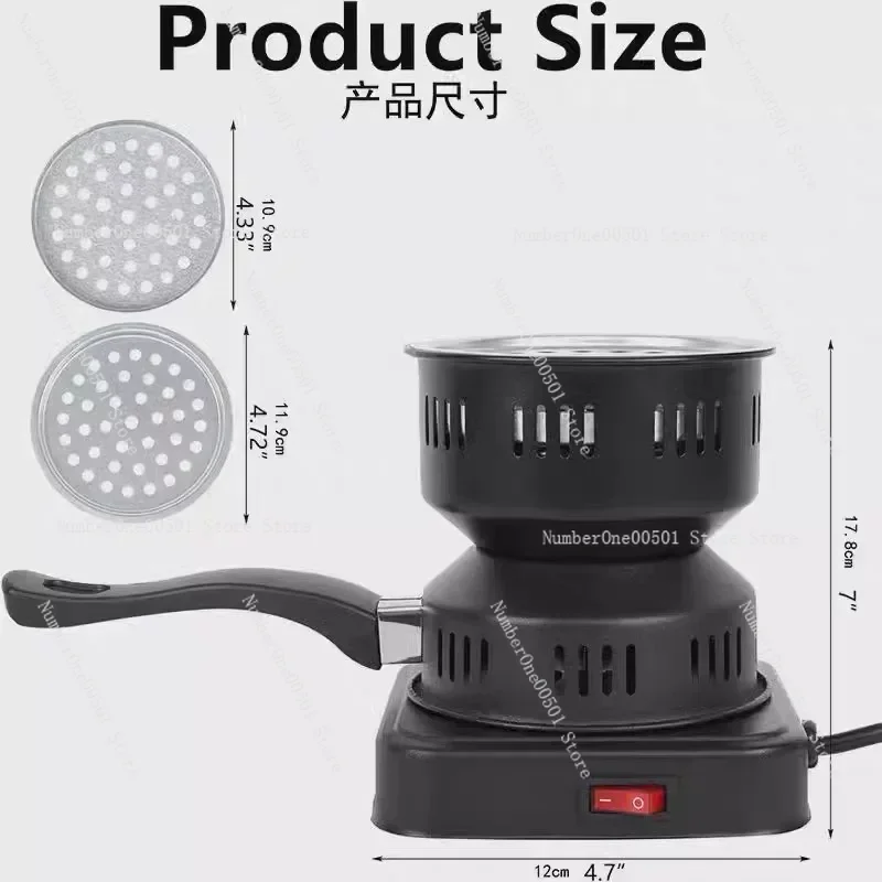 

НОВАЯ Арабская угольная печь с электрическим поджигом, многофункциональная, регулируемая, для сжигания угля.