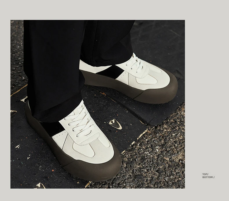 Mann Kuh Leder Turnschuhe Mode Aufzug Schuhe Höhe Erhöhen Einlegesohlen 7CM Leder Schuhe für Männer Casual Hohe Lift sport – Detail 14