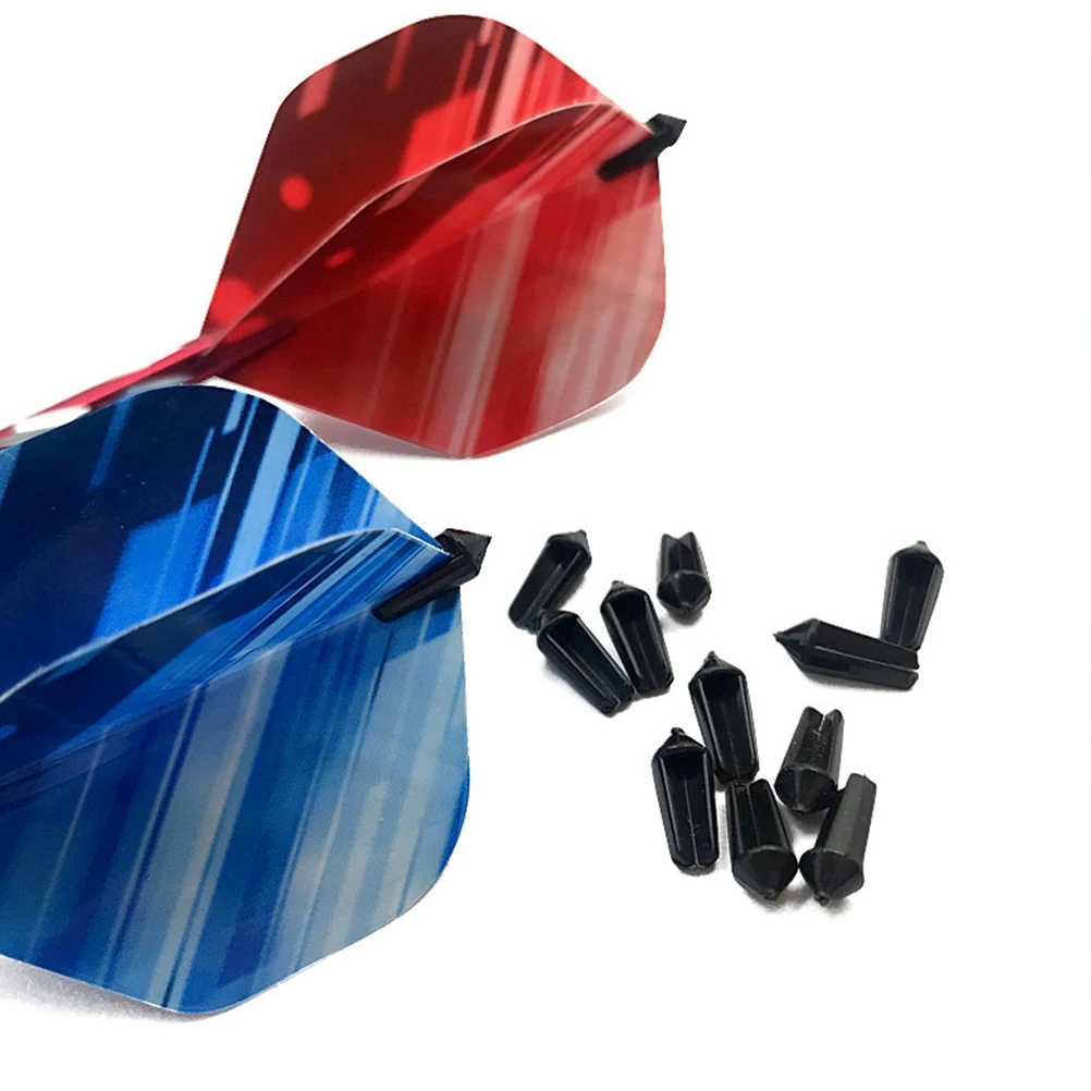 

80Pcs Lightweight Dart Flight Fixator Wing Corrector Durable Flight Protectors For Outdoor Play Sports