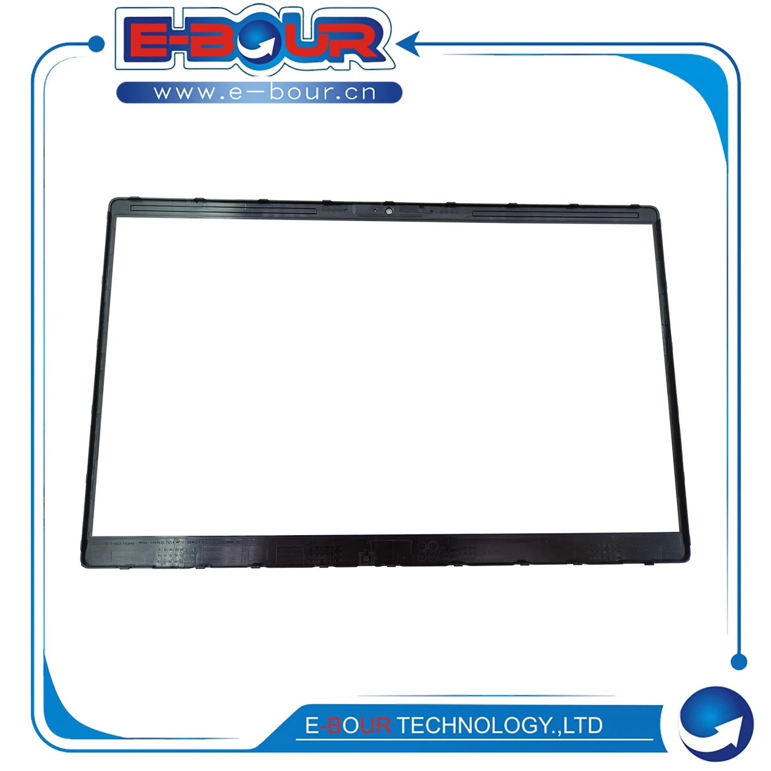 Moldura frontal lcd para laptop, para latitude 7400 e7400, tela b, capa de exibição, guarnição, moldura, capa com furo para câmera