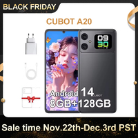 CUBOT A20 Smatphone cheap 12GB + 128GB-Phone portable Android 14 - 5100mAh - Double screen \