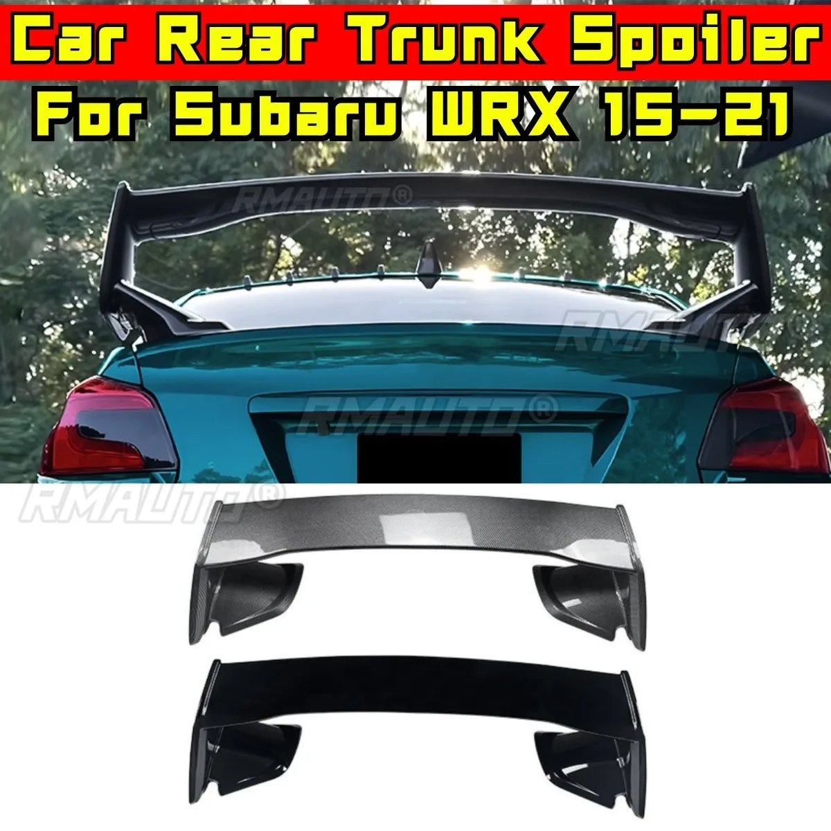 Car Rear Trunk Spoi… - image