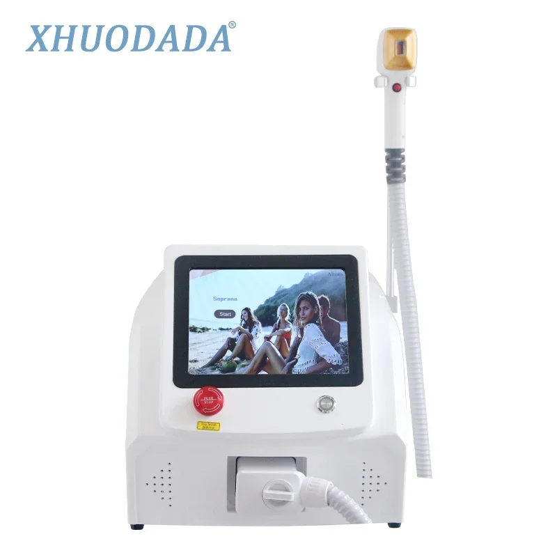 New Arrival 755/1064/808nm three Wavelengths diode laser hair removal laser Cooling Head Painless Epilator Body Hair Removal