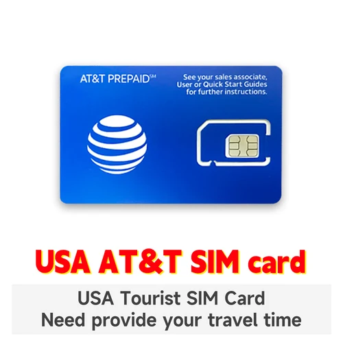 USA CANADA MEXICO AT & T SIM 카드, 무제한 고속 데이터, 통화, 문자, ATT SIM 카드, US, 미국, CA, 캐나다, MEXICO  Best5